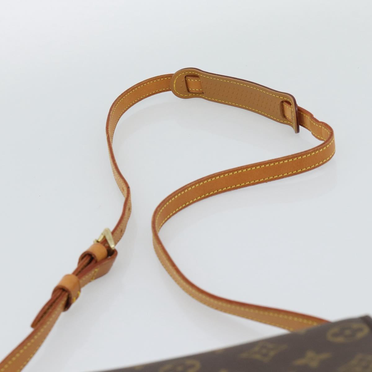 LOUIS VUITTON Monogram Saint Cloud MM Shoulder Bag M51243 LV Auth bs36110