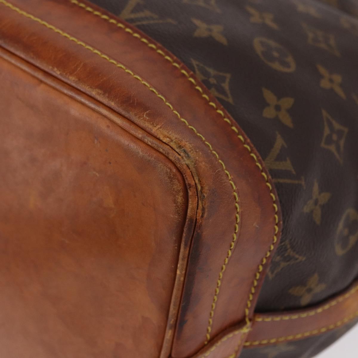 LOUIS VUITTON Monogram Noe Shoulder Bag M42224 LV Auth bs36111