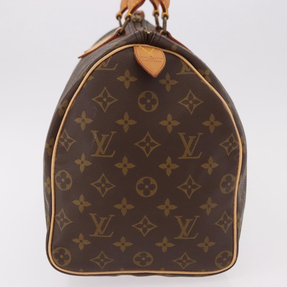 LOUIS VUITTON Monogram Speedy 35 Hand Bag Vintage M41524 LV Auth bs36112A