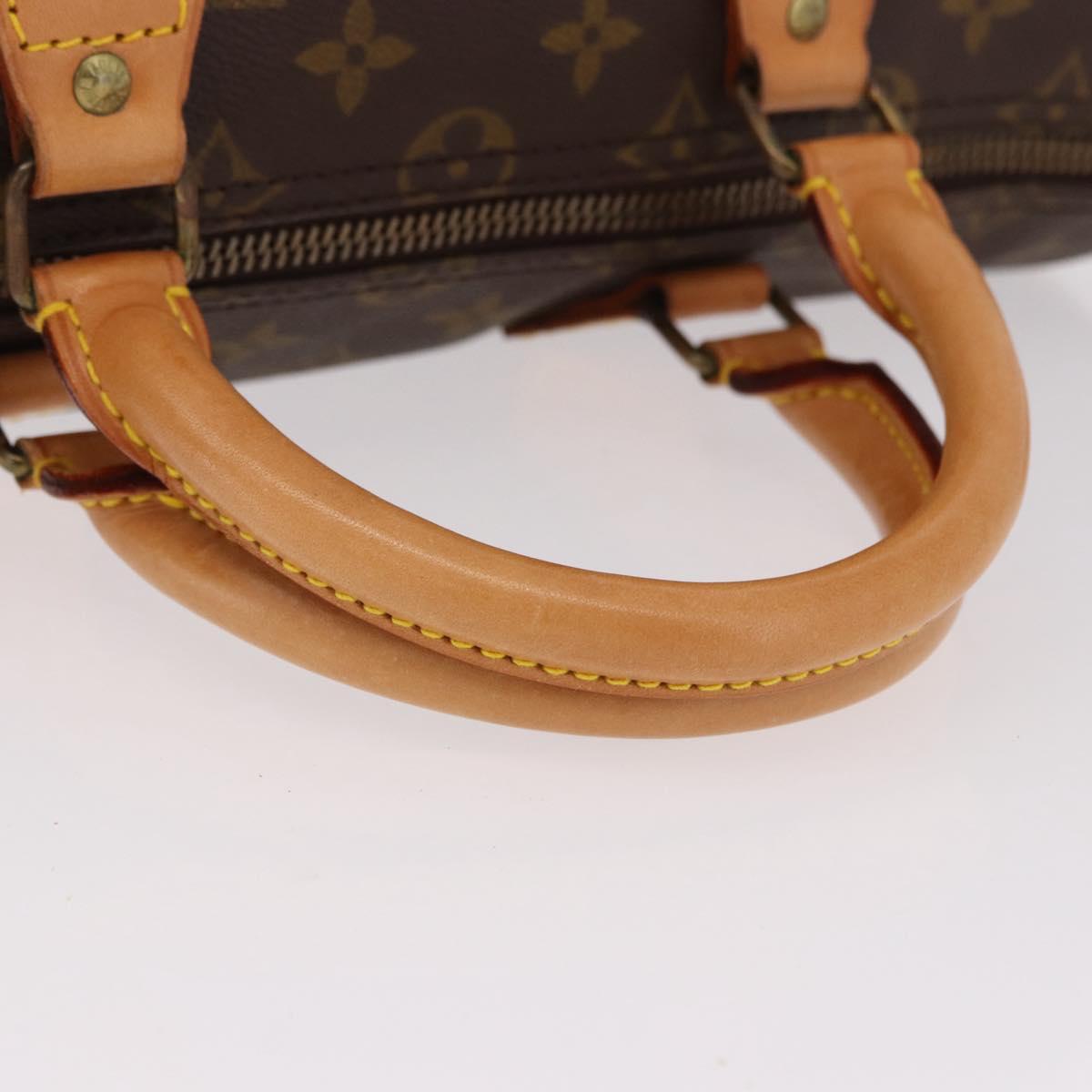 LOUIS VUITTON Monogram Speedy 35 Hand Bag Vintage M41524 LV Auth bs36112A