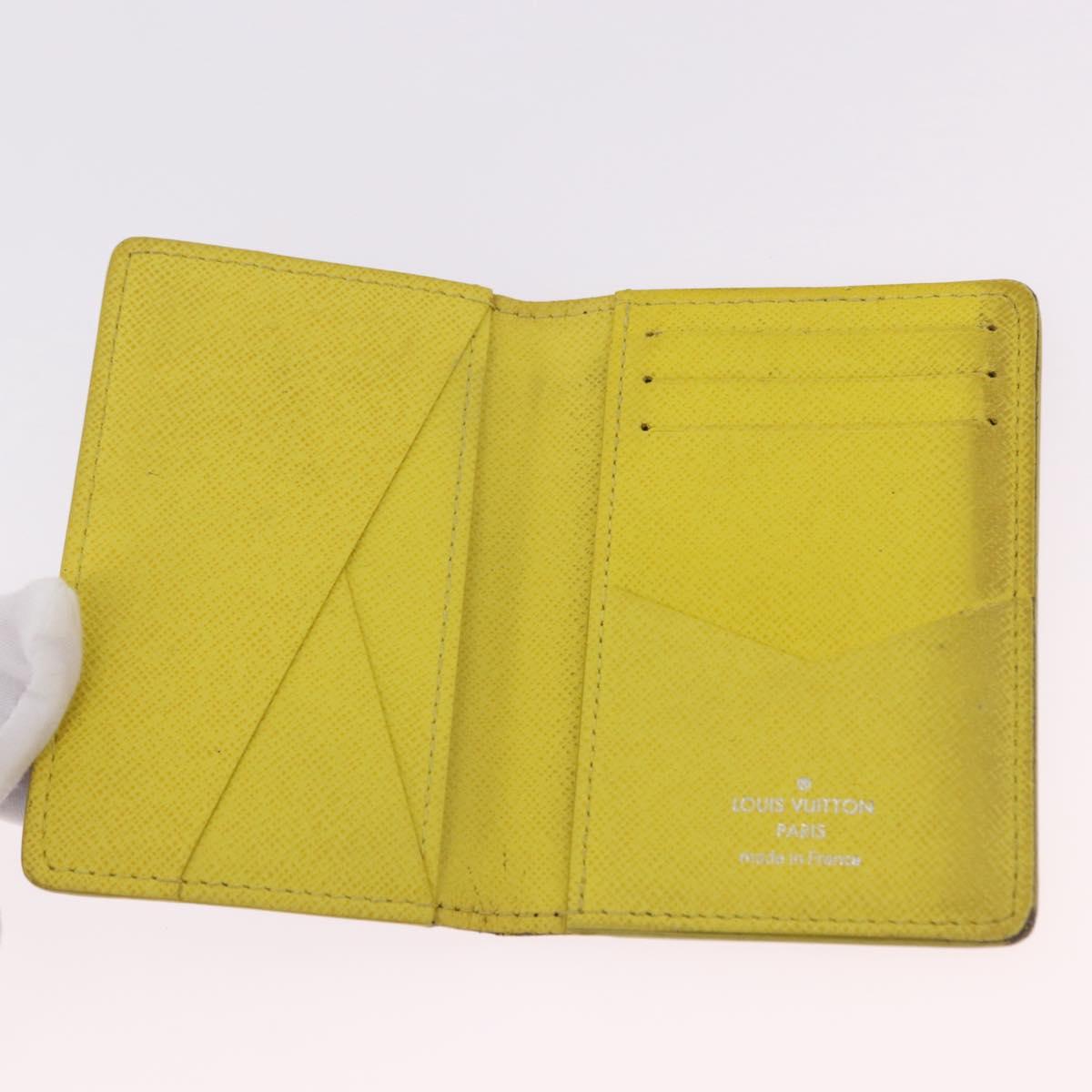 LOUIS VUITTON Damier Graphite Portefeuille Multripru Wallet N60302 Auth bs36118