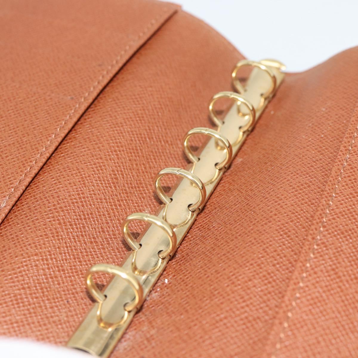 LOUIS VUITTON Monogram Agenda PM Day Planner Cover R20005 LV Auth bs36120