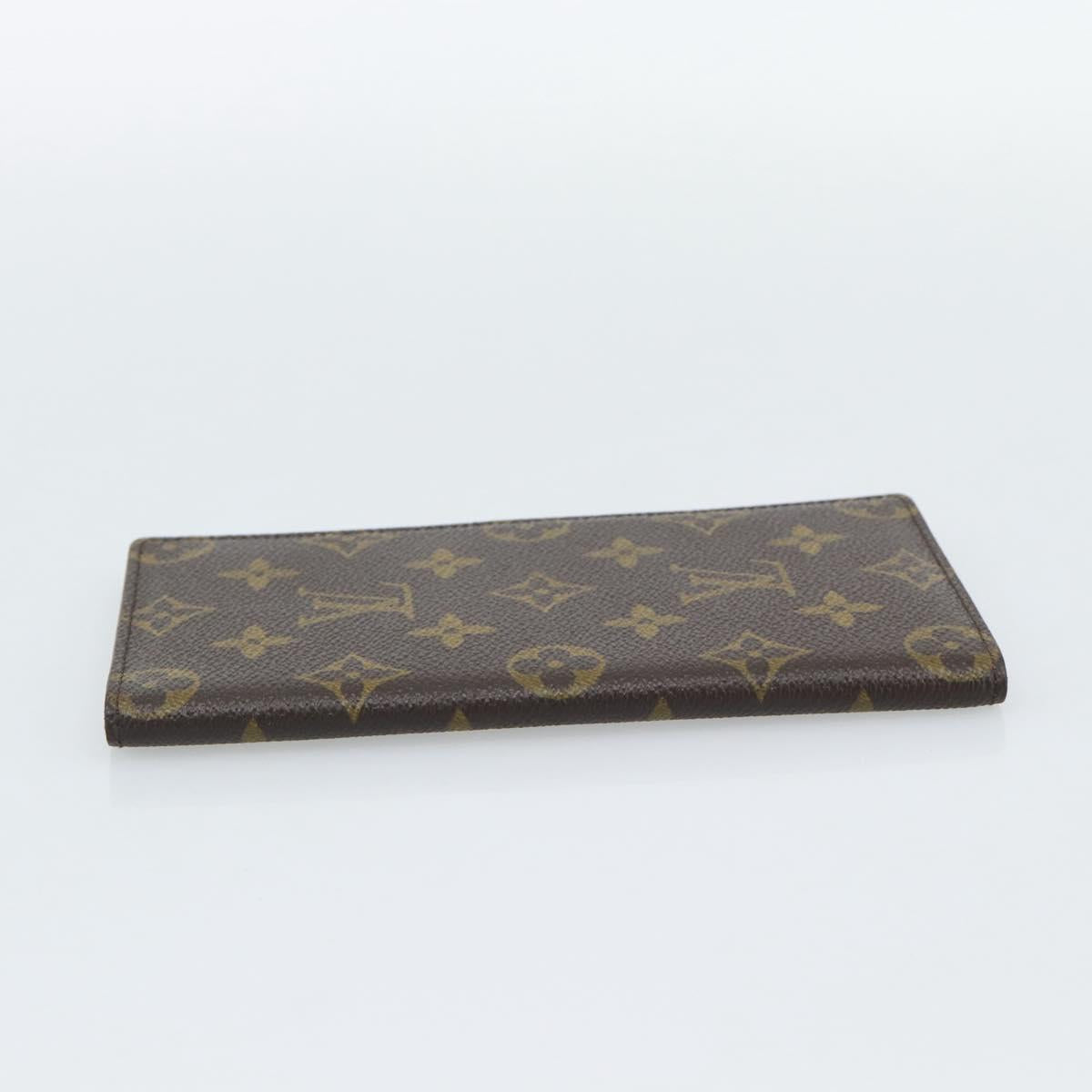 LOUIS VUITTON Monogram Porte Valeurs Cartes Credit Wallet M61823 LV Auth bs36124