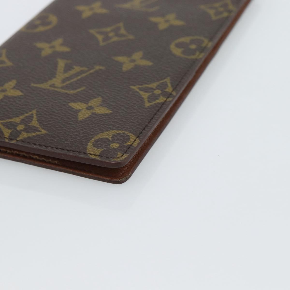 LOUIS VUITTON Monogram Porte Valeurs Cartes Credit Wallet M61823 LV Auth bs36124