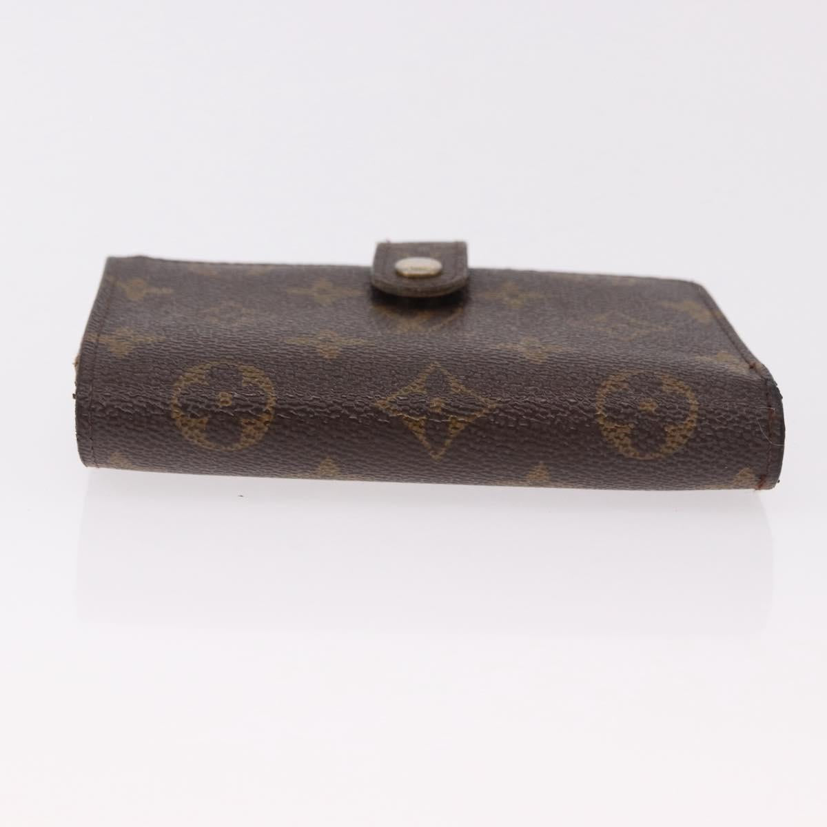 LOUIS VUITTON Monogram Porte Monnaie Billets Viennois Wallet M61663 Auth bs36125