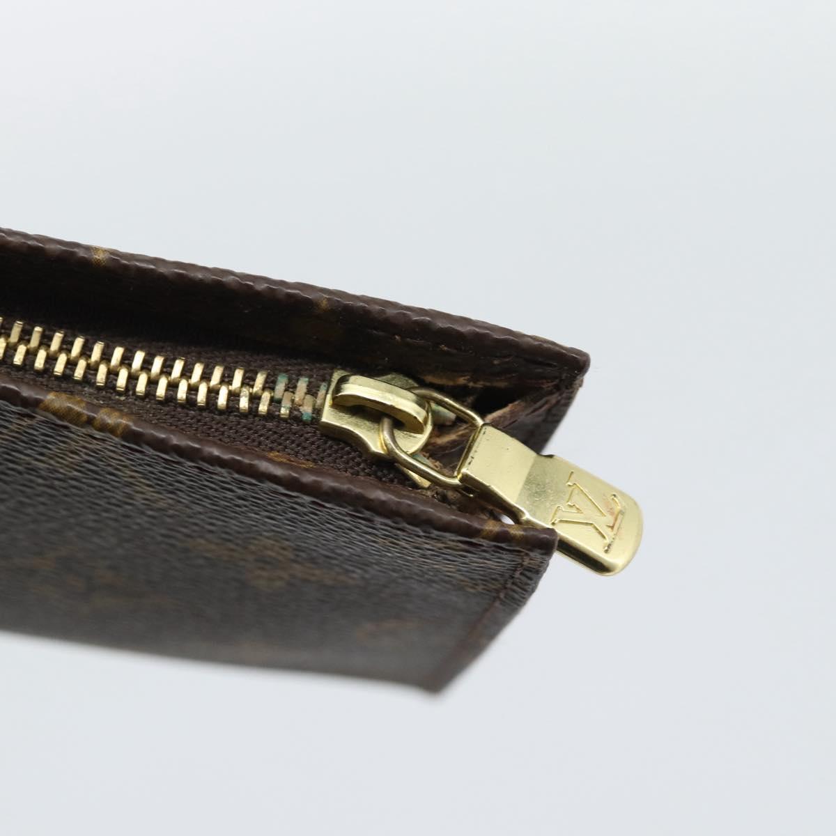 LOUIS VUITTON Monogram Bucket PM Accessory Pouch LV Auth bs36127
