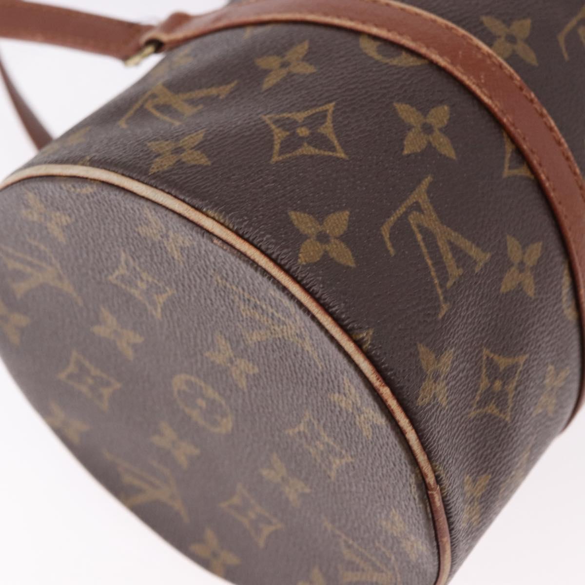 LOUIS VUITTON Monogram Papillon 30 Hand Bag M51365 LV Auth bs36130