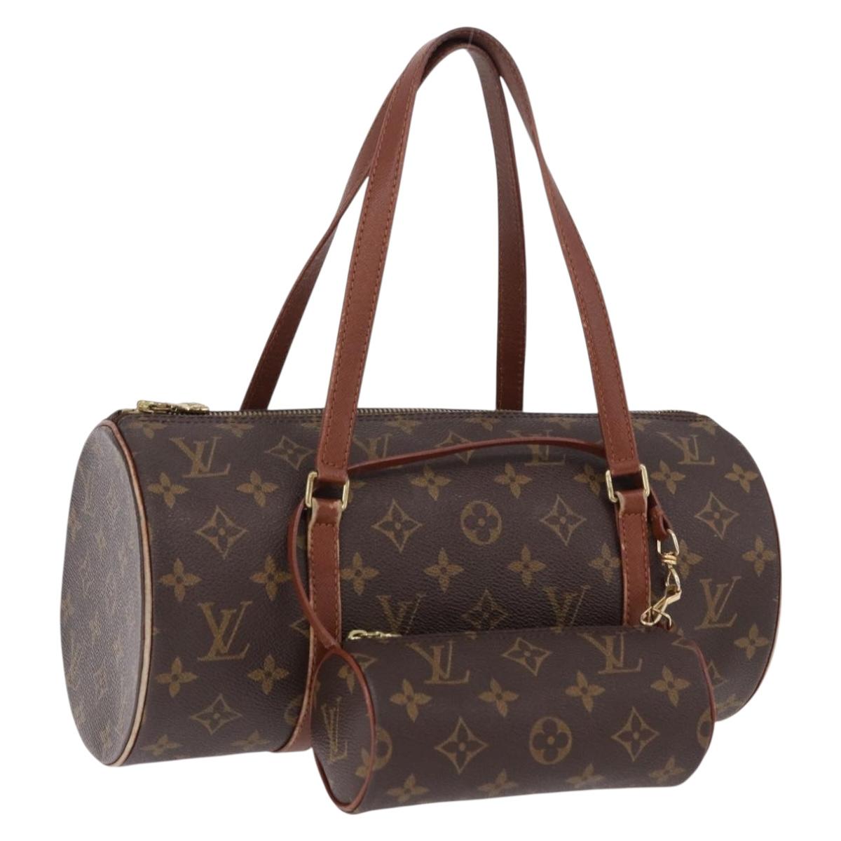 LOUIS VUITTON Monogram Papillon 30 Hand Bag M51365 LV Auth bs36130