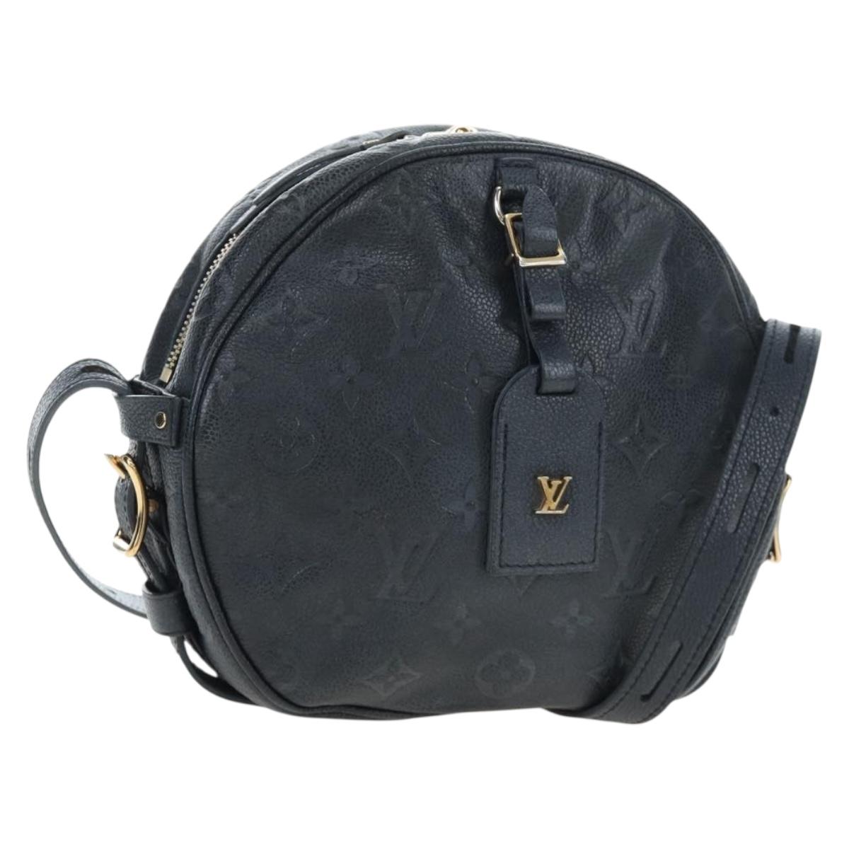 LOUIS VUITTON Monogram Empreinte Boite Chapeau Souple MM M45649 Auth bs36135A