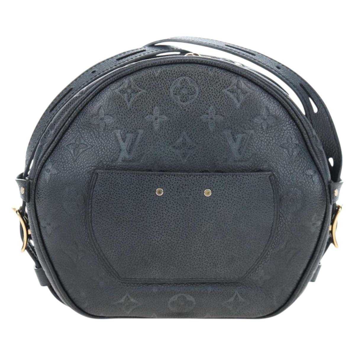 LOUIS VUITTON Monogram Empreinte Boite Chapeau Souple MM M45649 Auth bs36135A