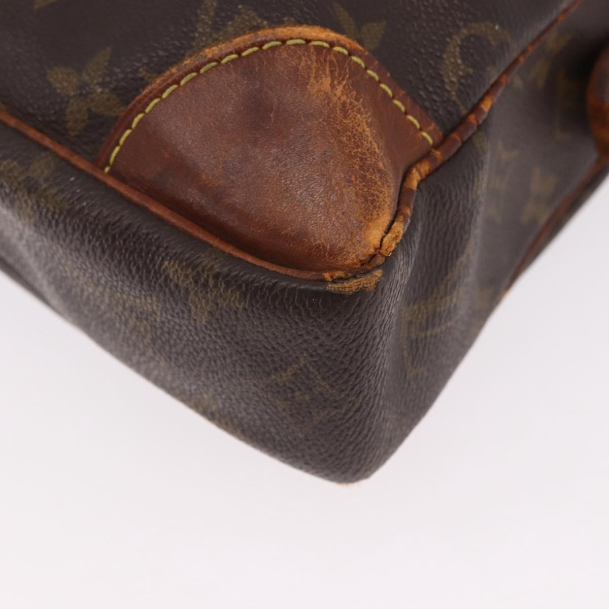 LOUIS VUITTON Monogram Porte Documents Voyage Bag M53361 LV Auth bs36140
