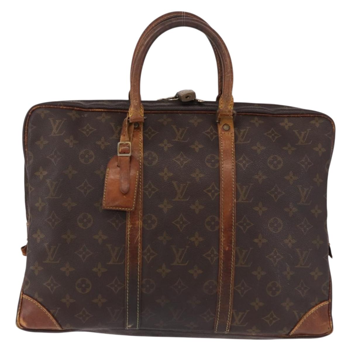 LOUIS VUITTON Monogram Porte Documents Voyage Bag M53361 LV Auth bs36140