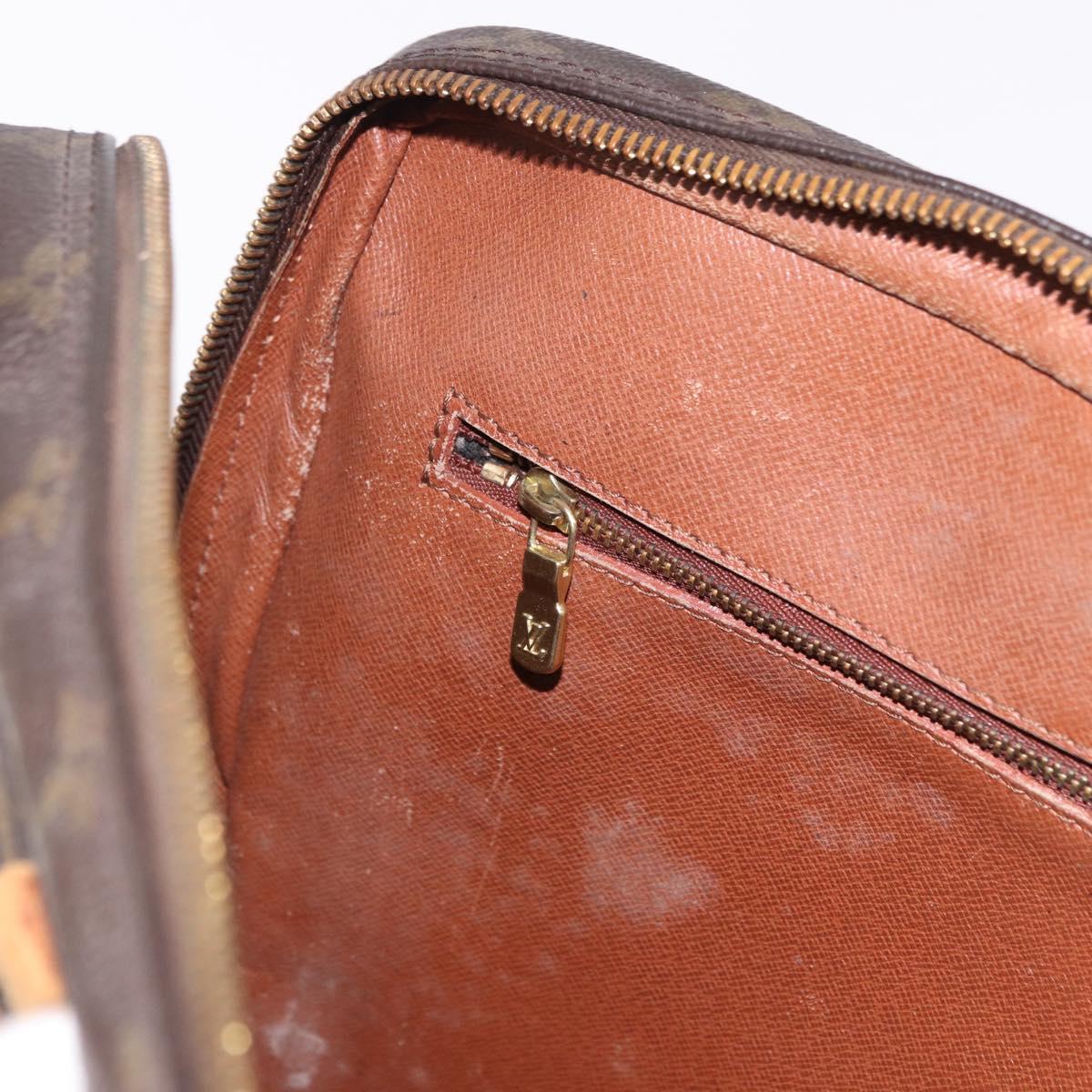 LOUIS VUITTON Monogram Porte Documents Voyage Bag M53361 LV Auth bs36140