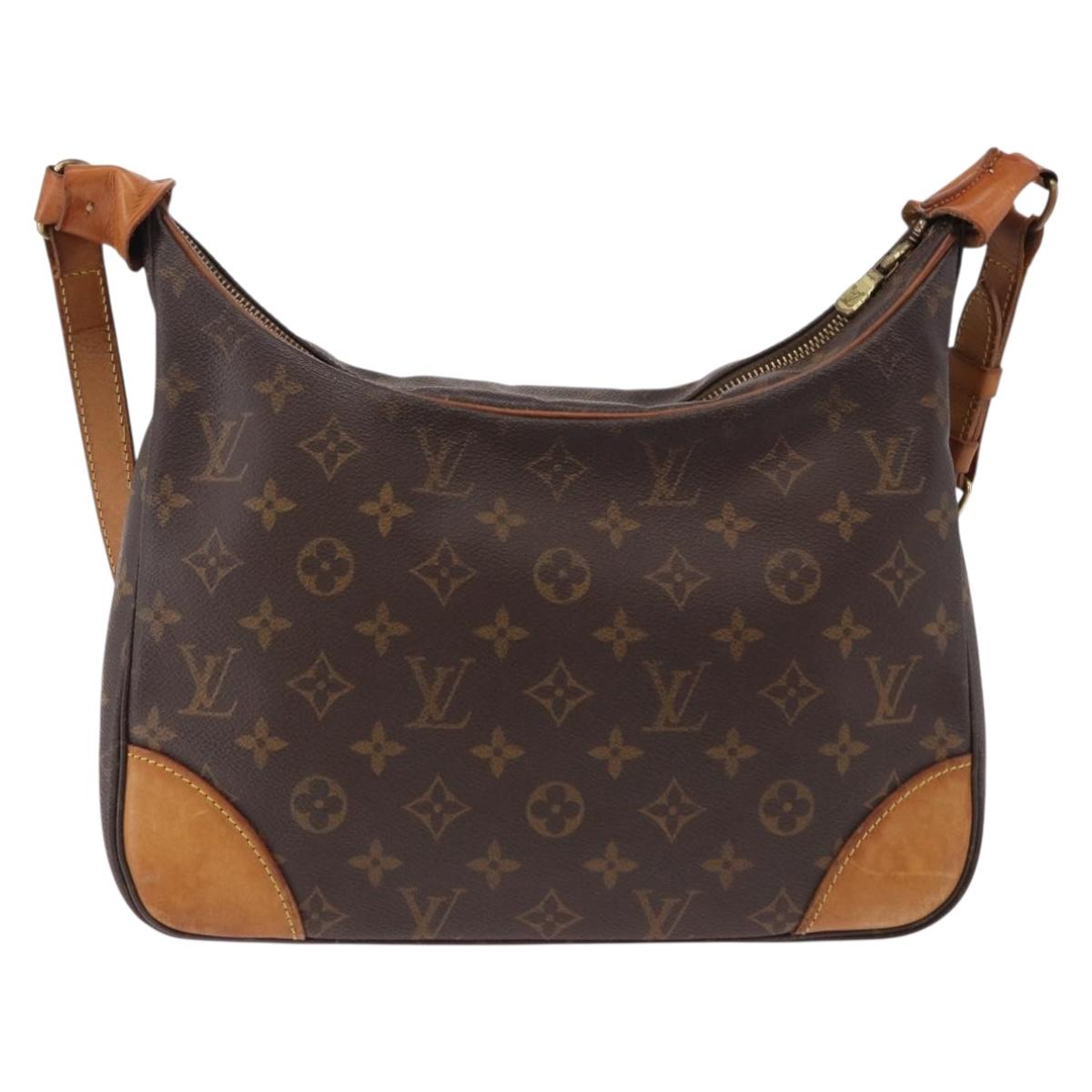 LOUIS VUITTON Monogram Boulogne 30 Shoulder Bag M51265 LV Auth bs36148