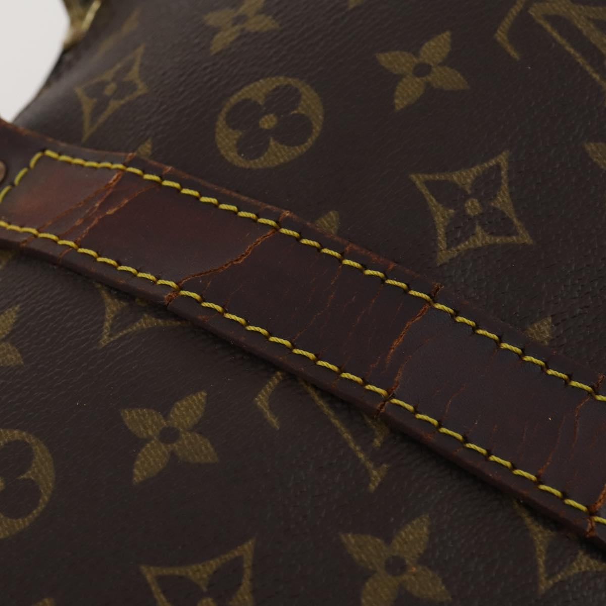 LOUIS VUITTON Monogram Keepall Bandouliere 55 Boston Bag M41414 LV Auth bs36149