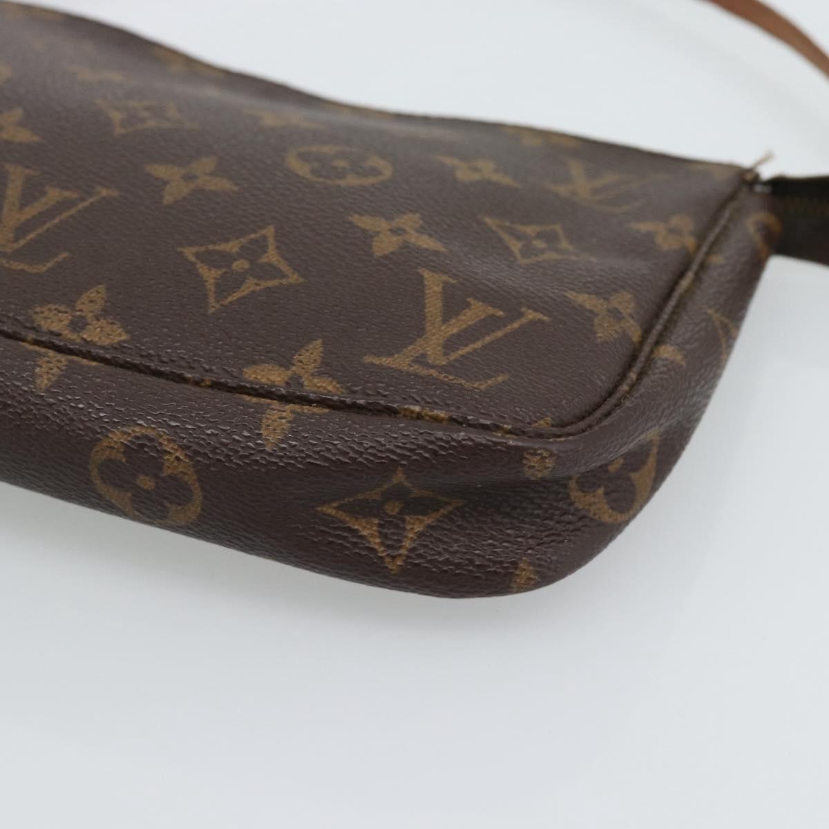 LOUIS VUITTON Monogram Pochette Accessoires Pouch M51980 LV Auth bs36153