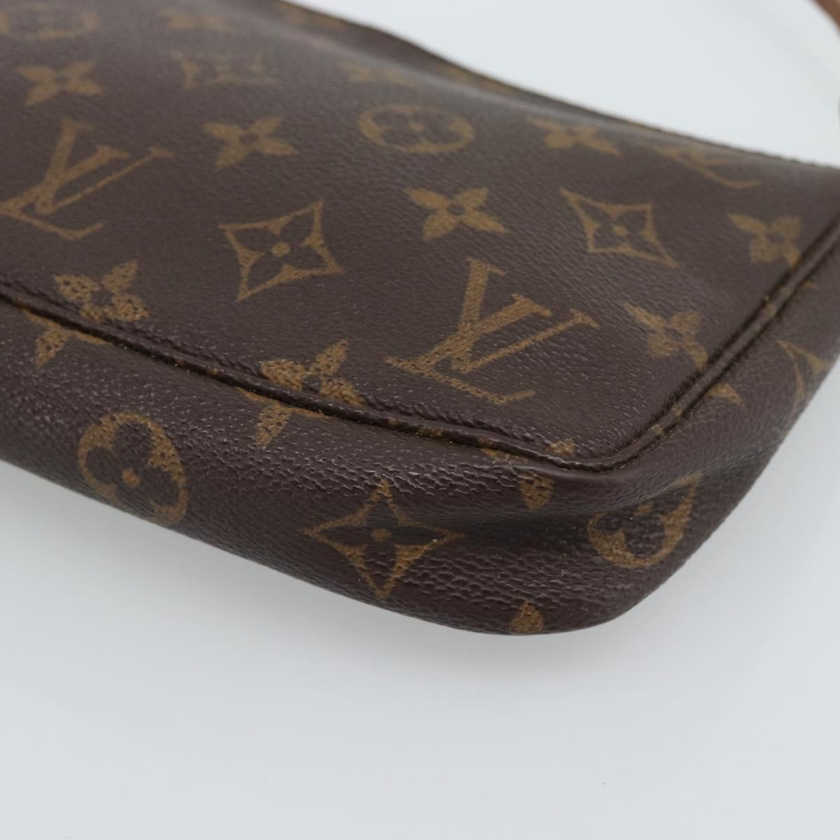 LOUIS VUITTON Monogram Pochette Accessoires Pouch M51980 LV Auth bs36153