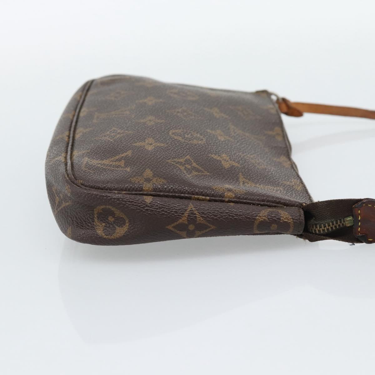 LOUIS VUITTON Monogram Pochette Accessoires Pouch M51980 LV Auth bs36153
