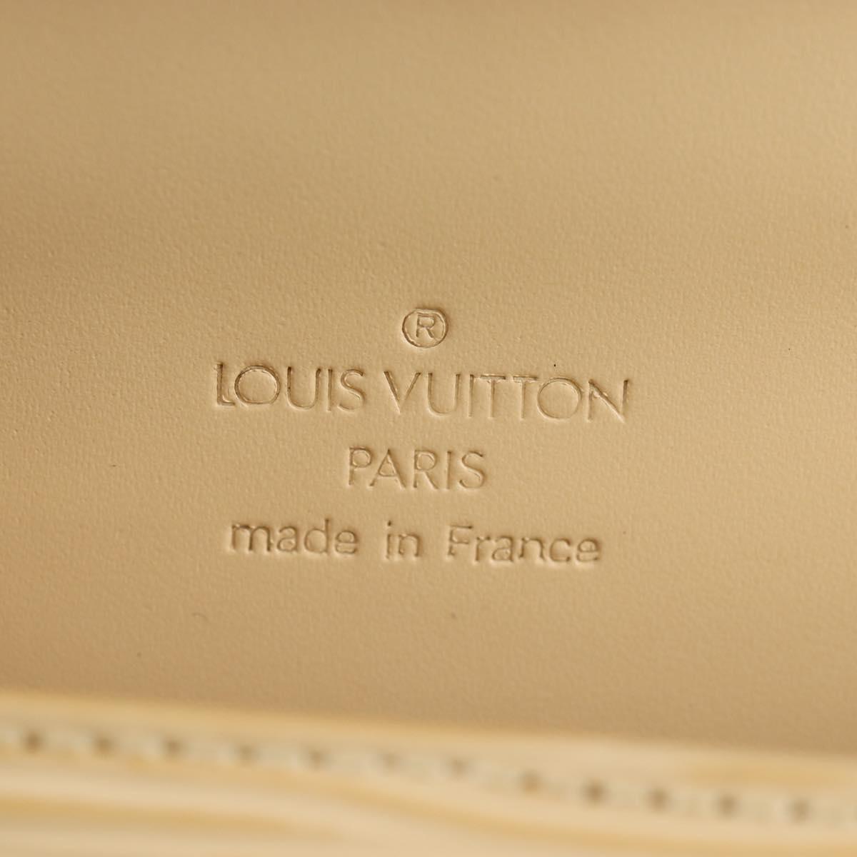 LOUIS VUITTON Epi Biarritz Vanille Square Bag Vanilla M5293A Auth bs36158A