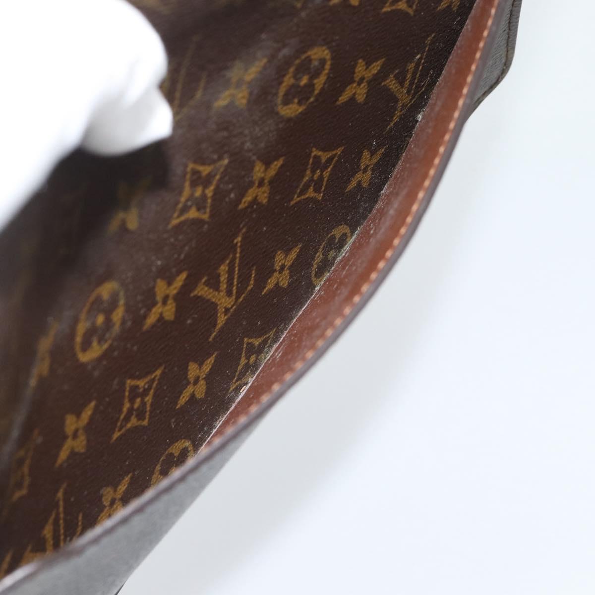 LOUIS VUITTON Monogram Pochette Homme Clutch Bag M51795 LV Auth bs36159