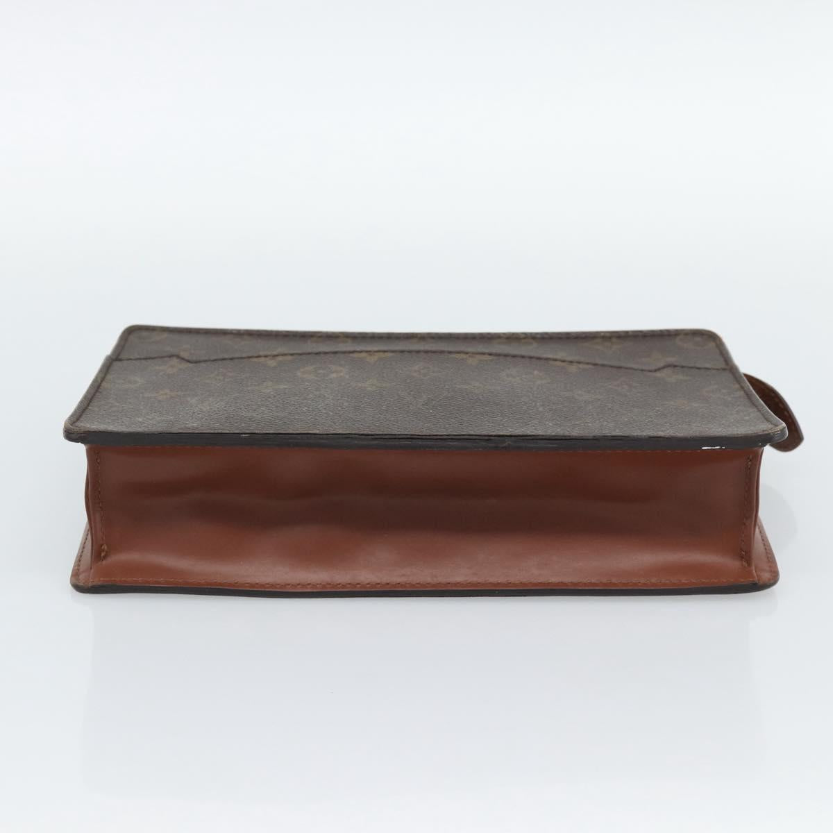 LOUIS VUITTON Monogram Pochette Homme Clutch Bag M51795 LV Auth bs36159