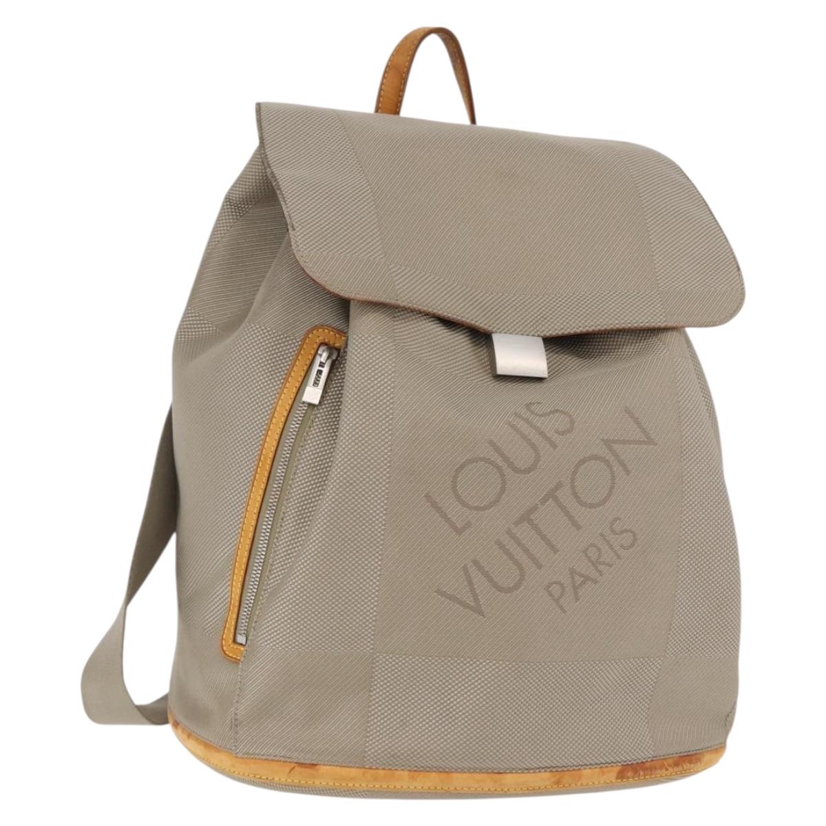 LOUIS VUITTON Damier Geant Pionie Backpack Canvas Tail M93055 LV Auth bs36162