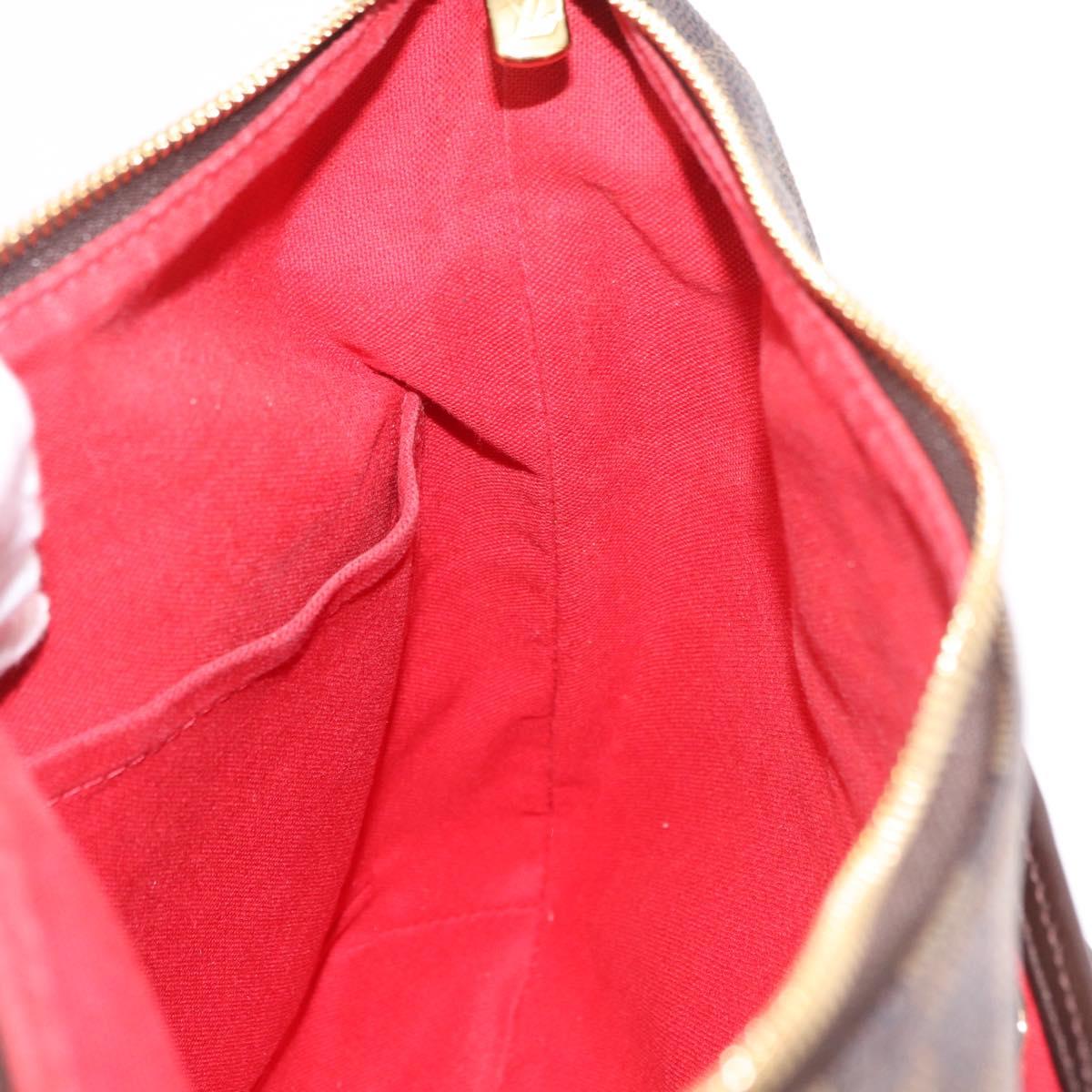 LOUIS VUITTON Damier Ebene Bloomsbury PM Shoulder Bag N42251 LV Auth bs36182