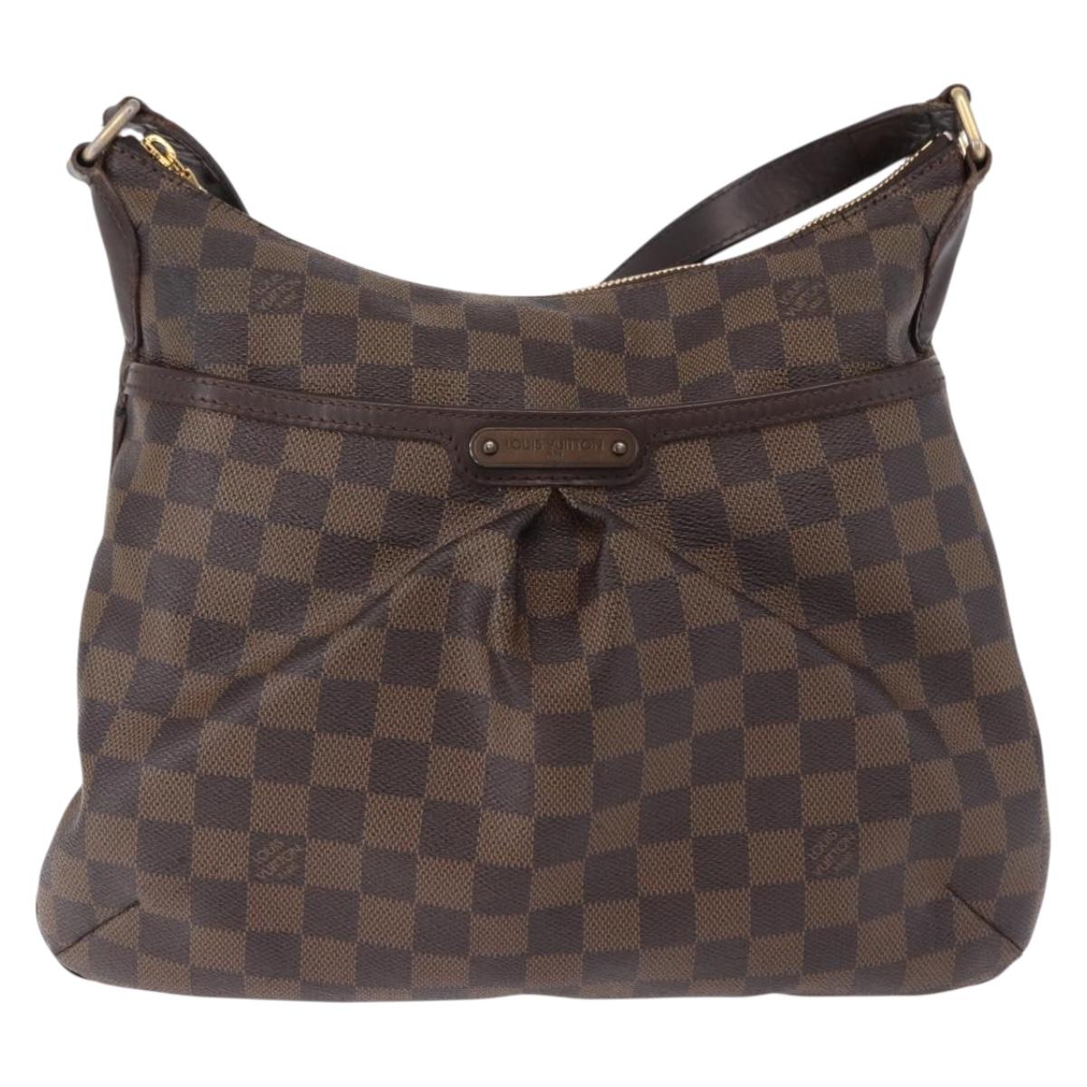 LOUIS VUITTON Damier Ebene Bloomsbury PM Shoulder Bag N42251 LV Auth bs36182