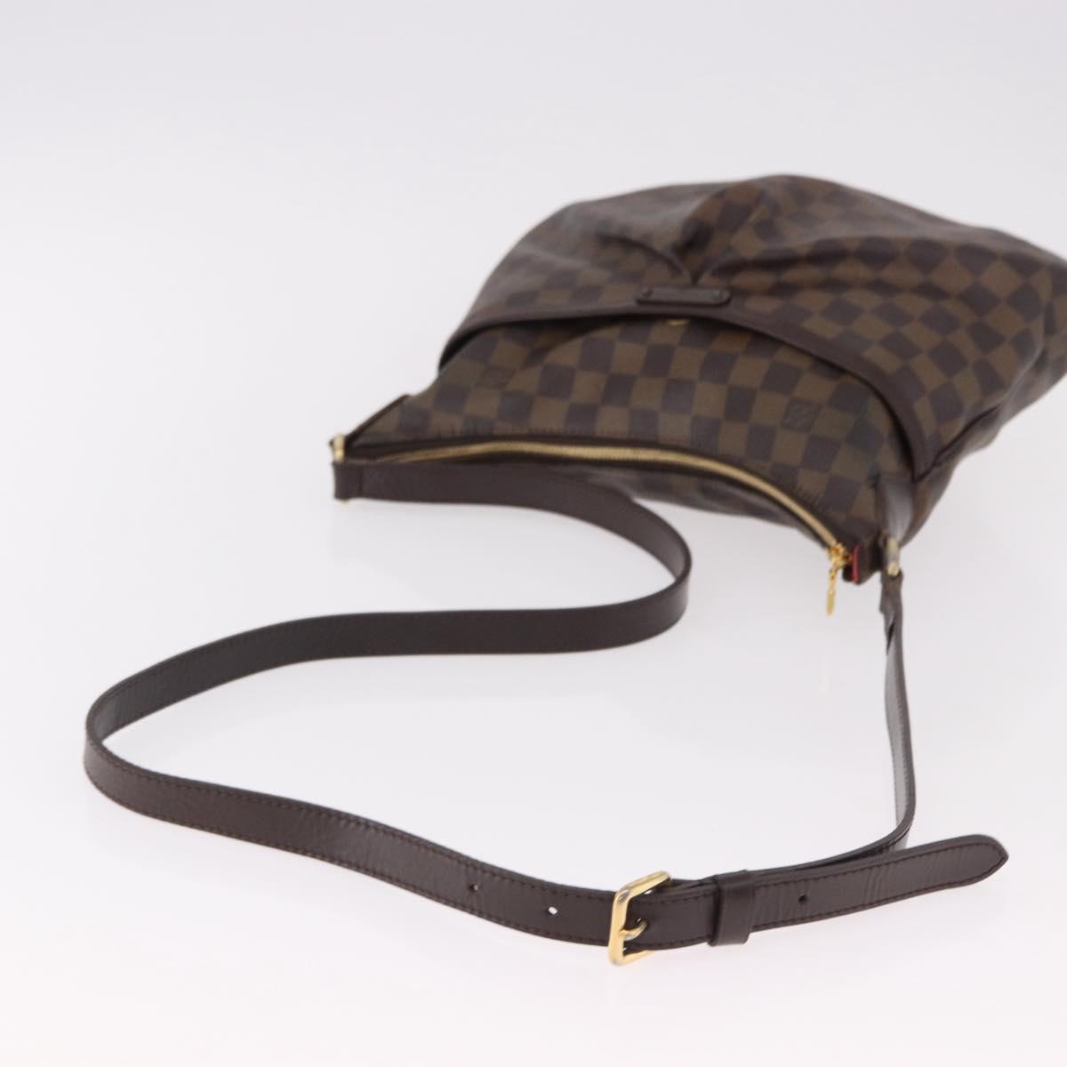 LOUIS VUITTON Damier Ebene Bloomsbury PM Shoulder Bag N42251 LV Auth bs36182