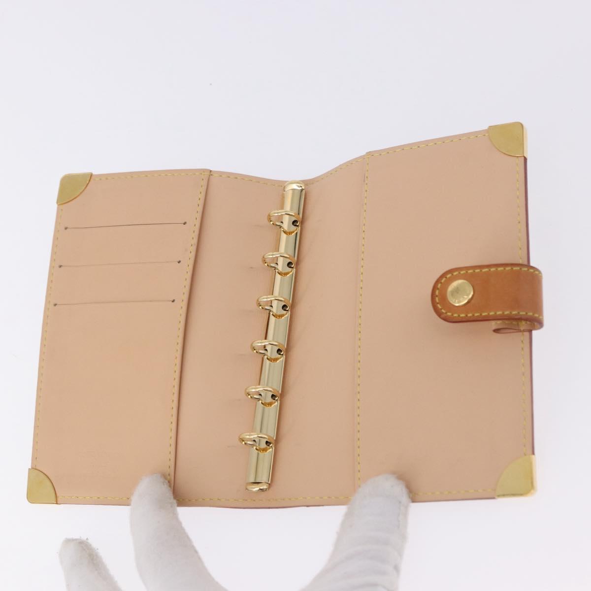 LOUIS VUITTON Monogram Multicolor Agenda PM Planner Cover R21074 Auth bs36191A