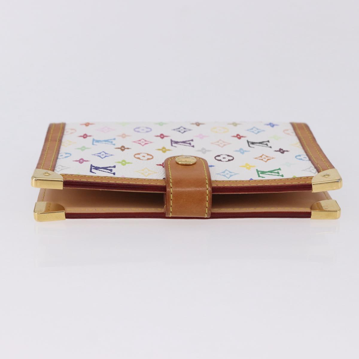 LOUIS VUITTON Monogram Multicolor Agenda PM Planner Cover R21074 Auth bs36191A