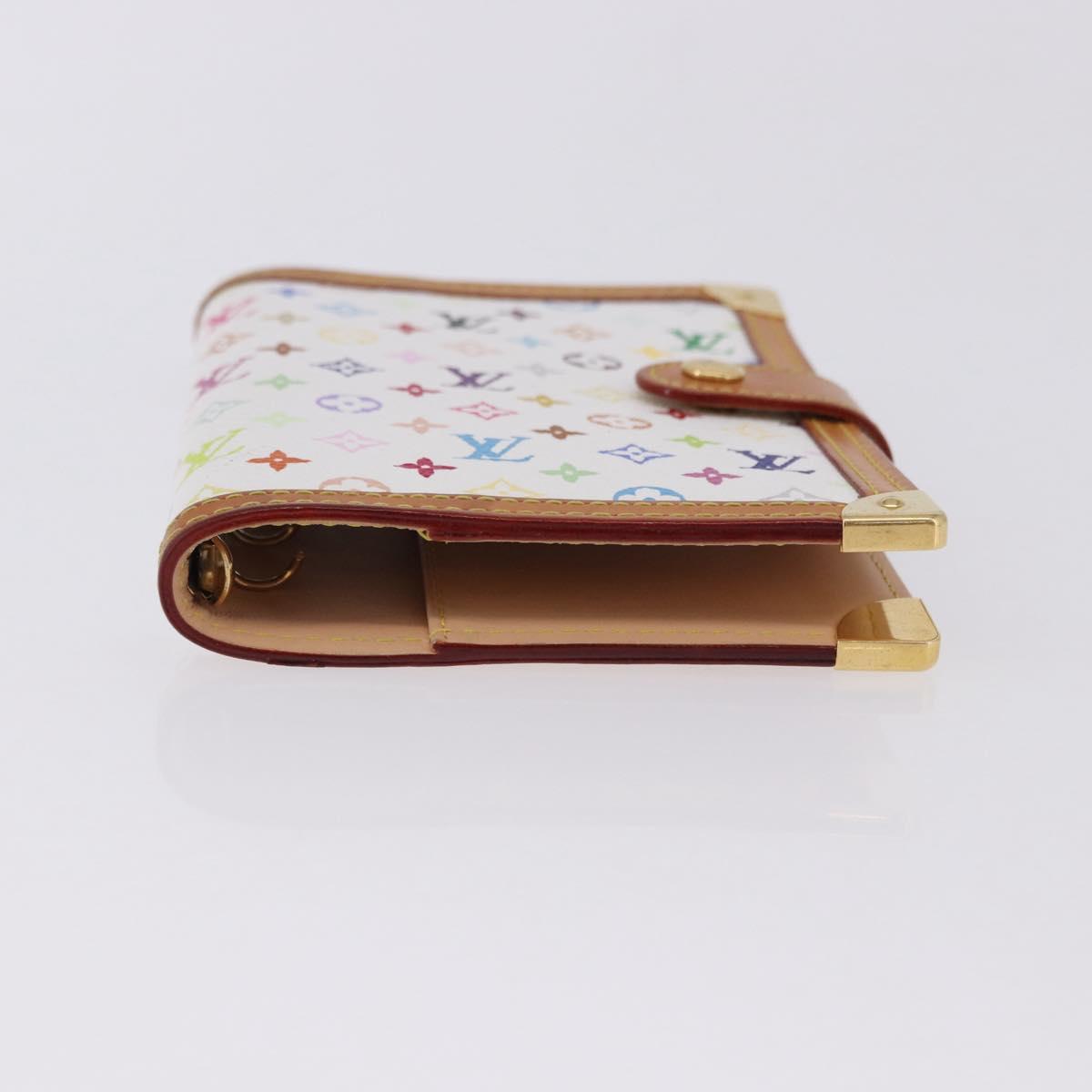 LOUIS VUITTON Monogram Multicolor Agenda PM Planner Cover R21074 Auth bs36191A