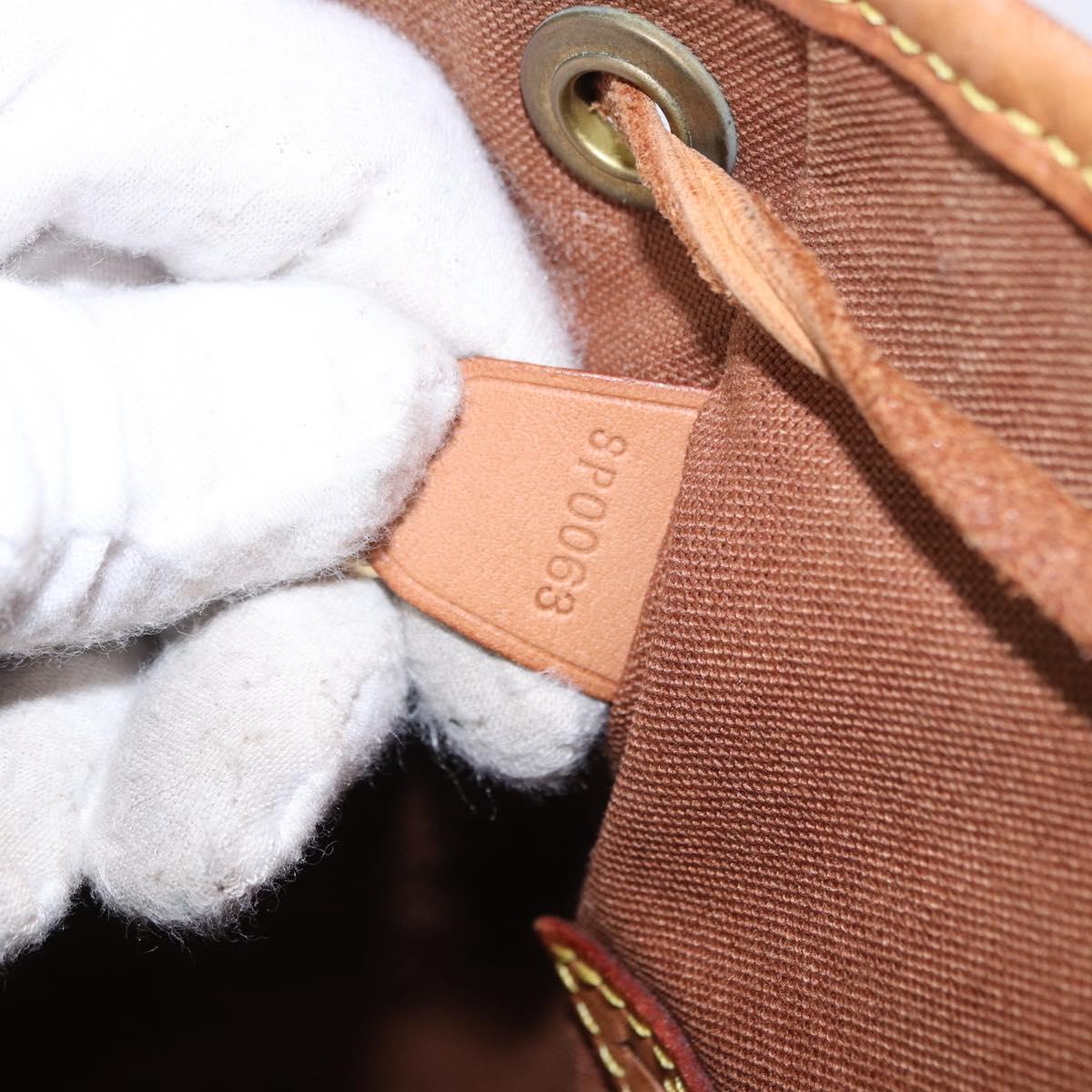 LOUIS VUITTON Monogram Montsouris MM Backpack M51136 LV Auth bs36199