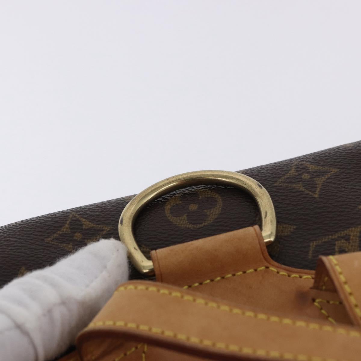 LOUIS VUITTON Monogram Montsouris MM Backpack M51136 LV Auth bs36199