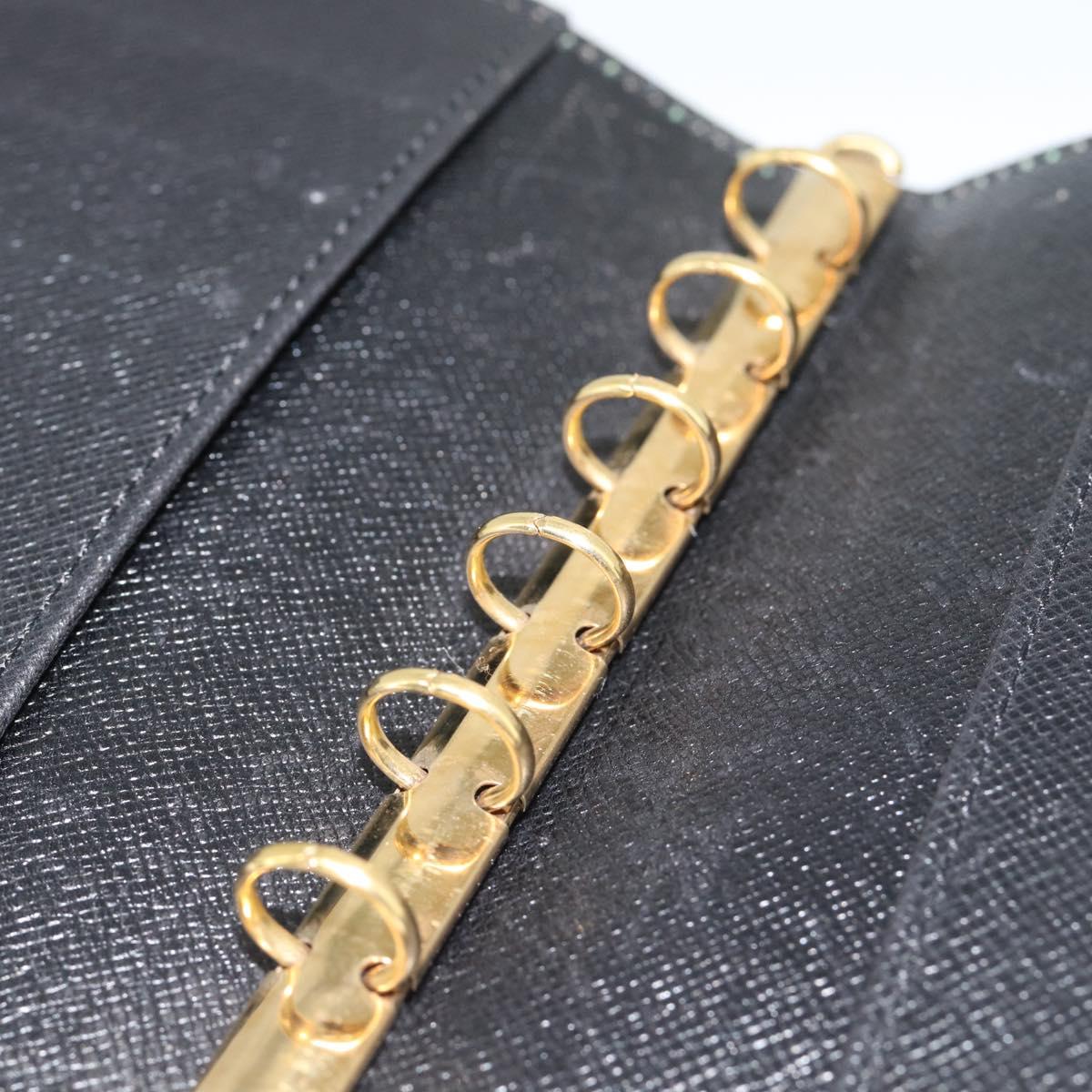 LOUIS VUITTON Epi Agenda PM Day Planner Cover Green R20054 LV Auth bs36203