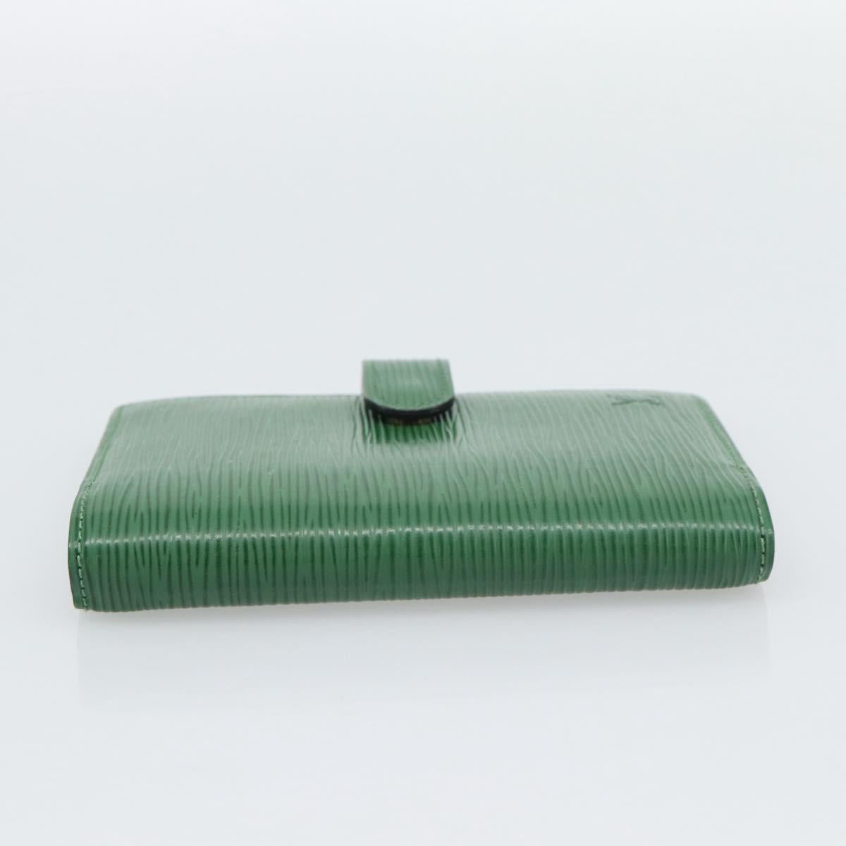 LOUIS VUITTON Epi Agenda PM Day Planner Cover Green R20054 LV Auth bs36203