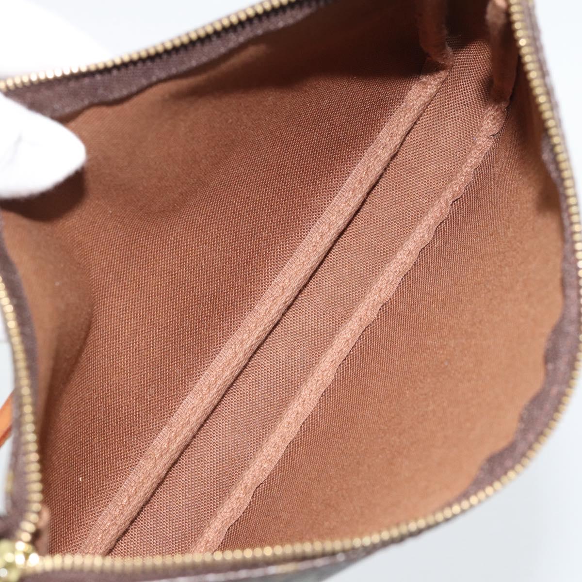 LOUIS VUITTON Monogram Graffiti Pochette Accessoires Khaki M92191 Auth bs36205A