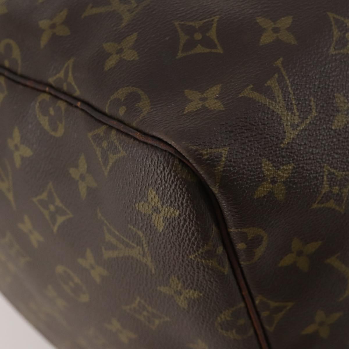LOUIS VUITTON Monogram Keepall 55 Boston Bag M41424 LV Auth bs36206