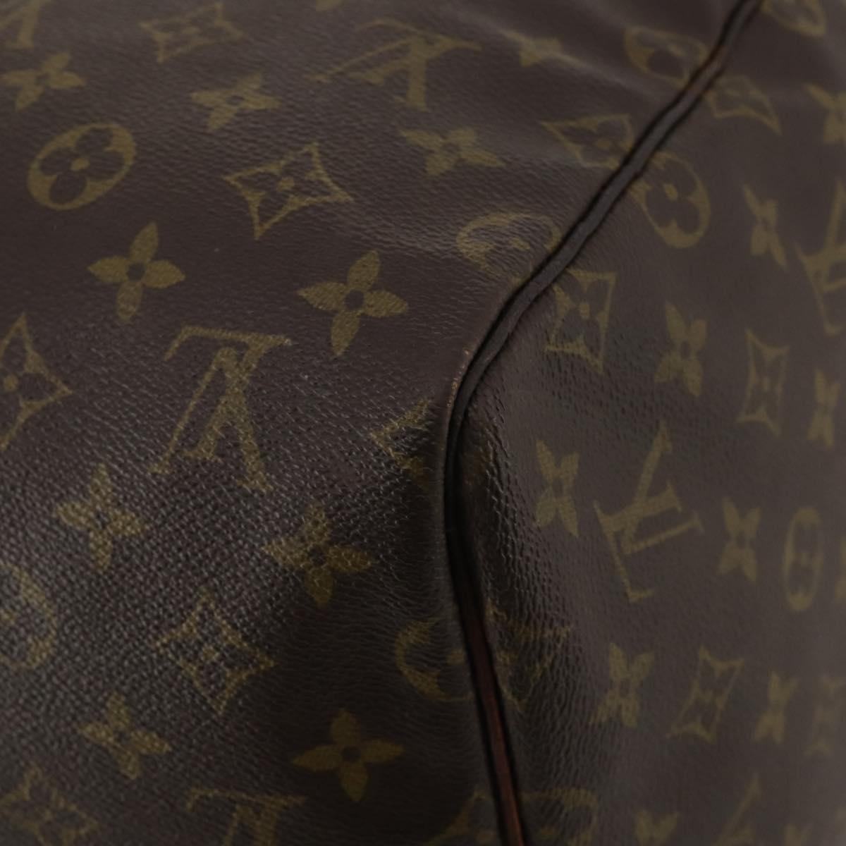 LOUIS VUITTON Monogram Keepall 55 Boston Bag M41424 LV Auth bs36206
