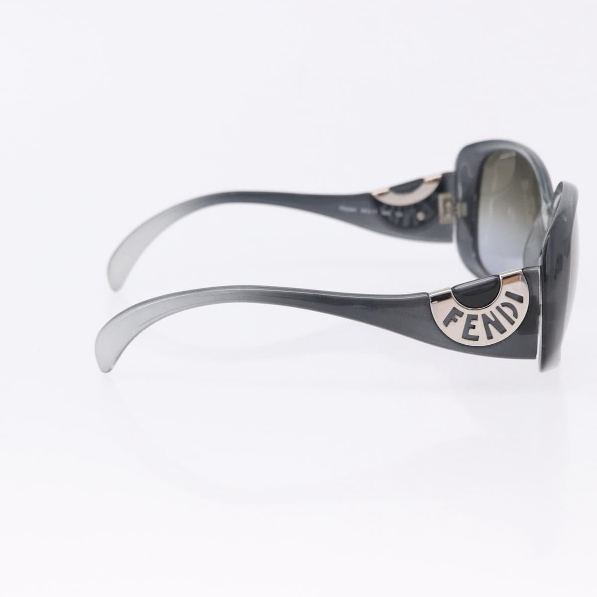 FENDI Sunglasses Plastic Gray Auth bs36208