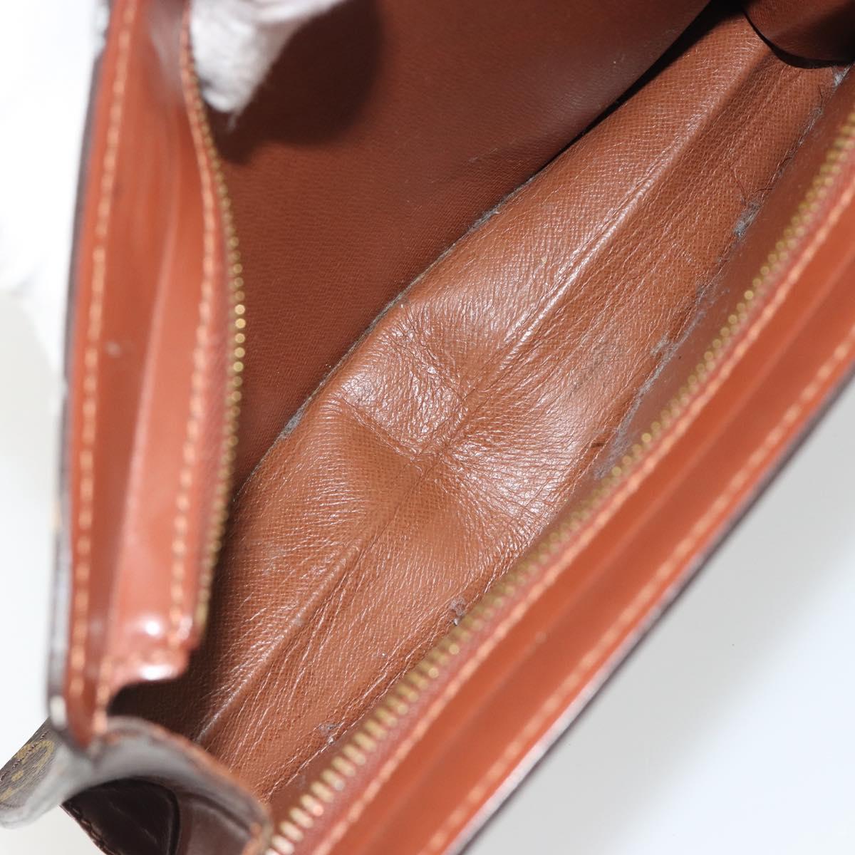 LOUIS VUITTON Monogram Pochette Homme Clutch Bag M51795 LV Auth bs36209