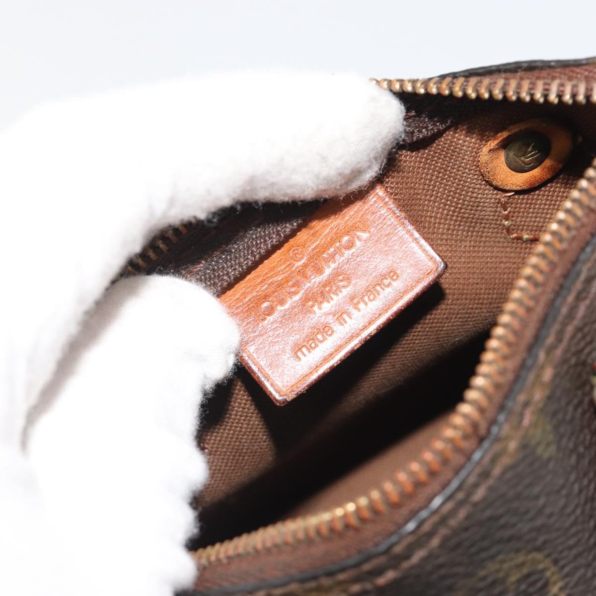 LOUIS VUITTON Monogram Mini Speedy Hand Bag M41534 LV Auth bs36210