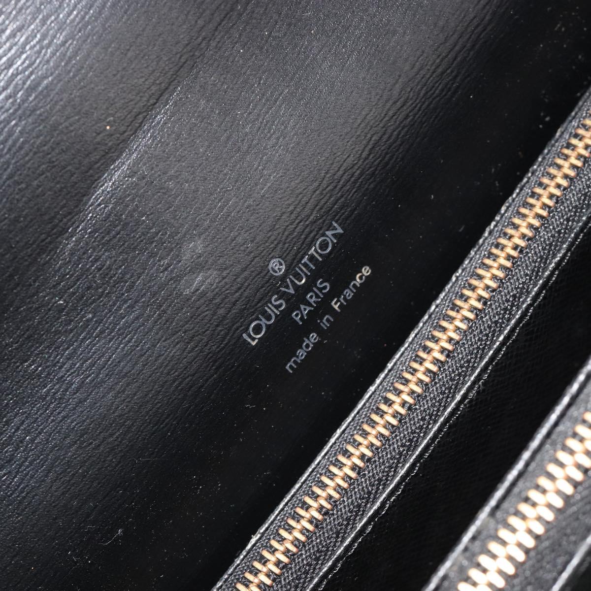 LOUIS VUITTON Epi Concorde Hand Bag Black M52132 LV Auth bs36212