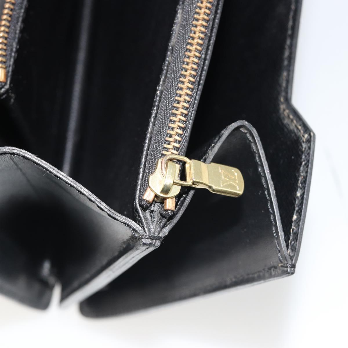 LOUIS VUITTON Epi Concorde Hand Bag Black M52132 LV Auth bs36212