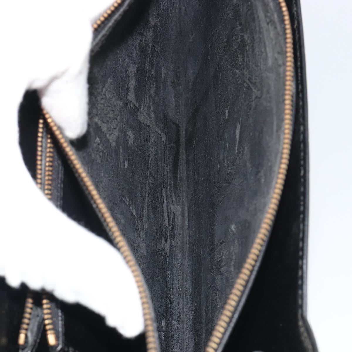 LOUIS VUITTON Epi Concorde Hand Bag Black M52132 LV Auth bs36212