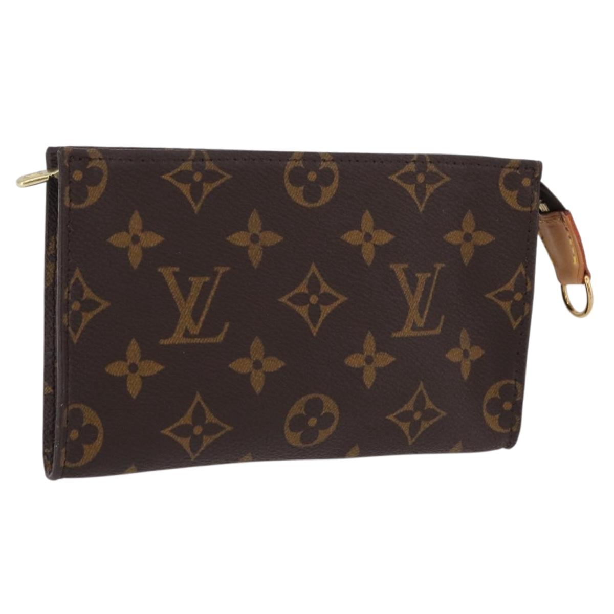 LOUIS VUITTON Monogram Bucket PM Accessory Pouch LV Auth bs36214