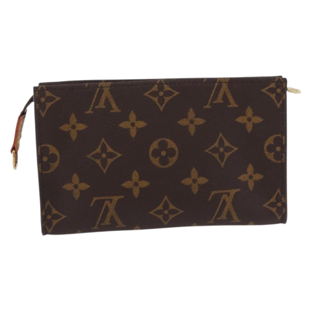 LOUIS VUITTON Monogram Bucket PM Accessory Pouch LV Auth bs36214