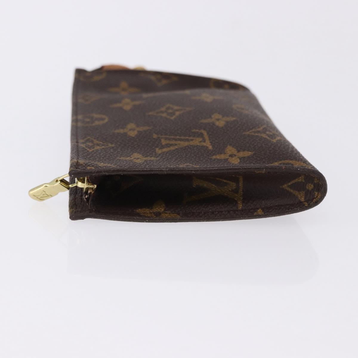 LOUIS VUITTON Monogram Bucket PM Accessory Pouch LV Auth bs36214