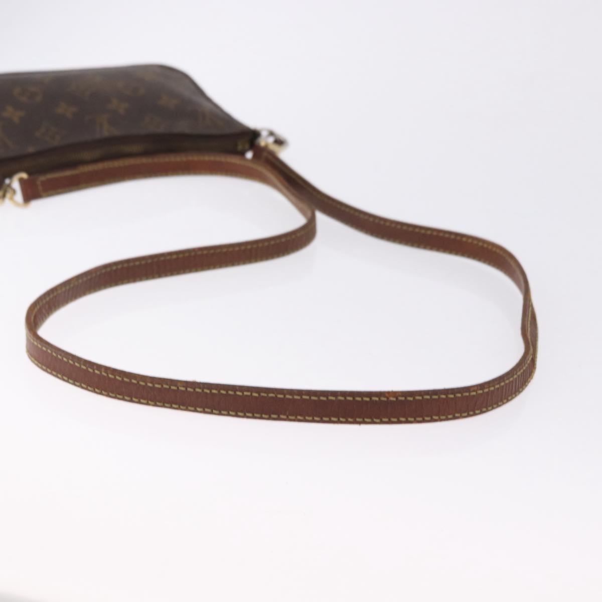 LOUIS VUITTON Monogram Pochette Accessoires Pouch M51980 LV Auth bs36215