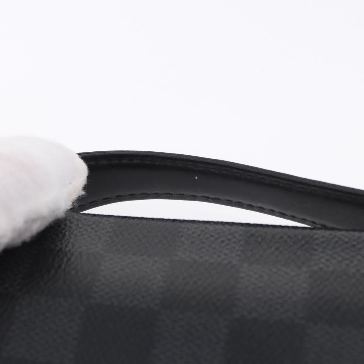 LOUIS VUITTON Damier Graphite Organizer Atoll Travel Case N48255 LV Auth bs36217